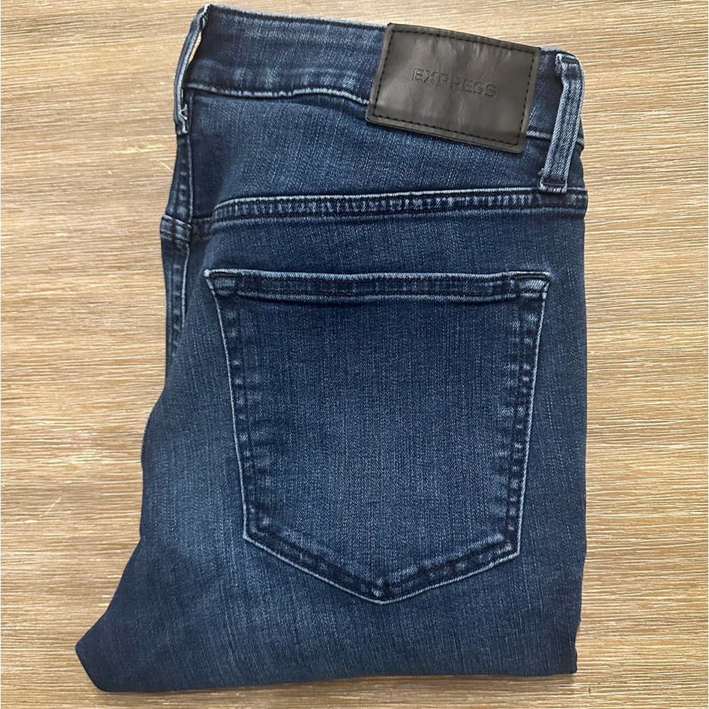 Express Men’s Super Skinny Hyper Stretch Jeans – Size: 31x32